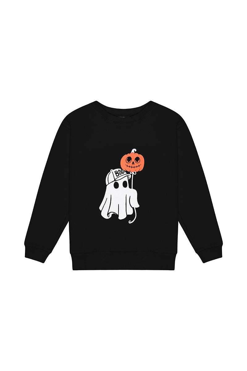 Saco Niños Fantasma Halloween Negro