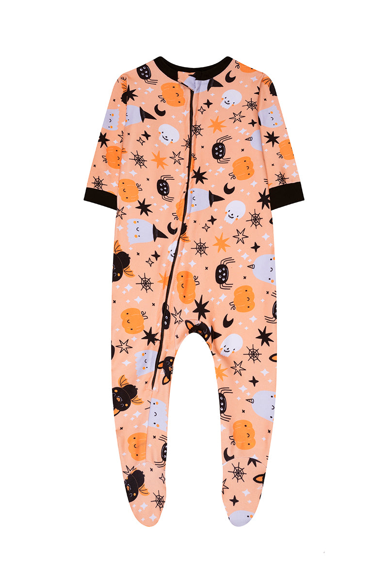 Pijama Fleece Bebe Enteriza Halloween