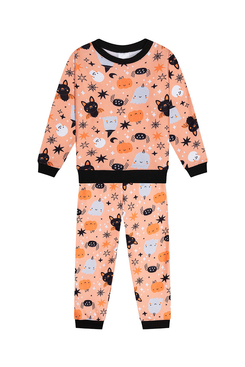 Pijama Fleece Niños Dos Piezas Halloween