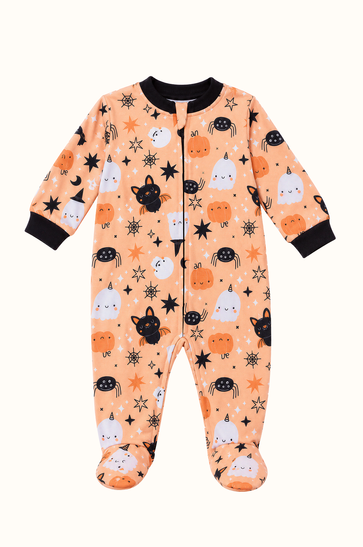 Pijama Fleece Bebe Enteriza Halloween