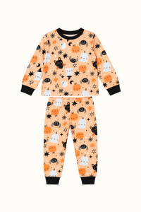 Pijama Fleece Niños Dos Piezas Halloween