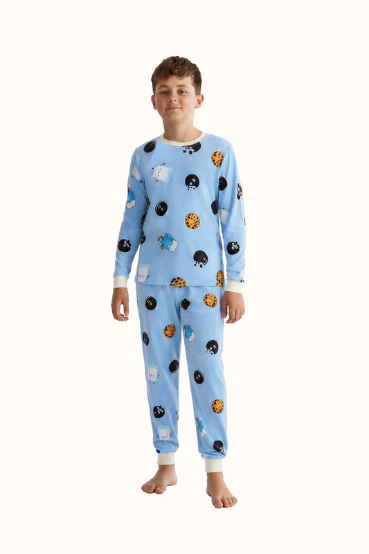 Pijama Teens Dos Piezas Galletas en Piel de Durazno