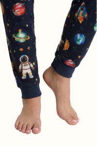 Pijama Teens Dos Piezas Astronauta en Piel de Durazno