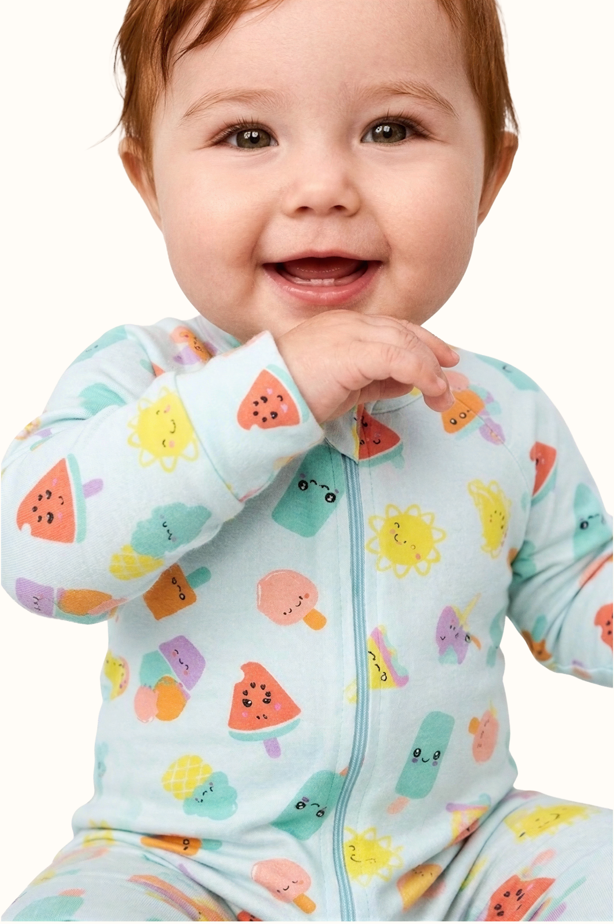 Pijama Algodón Bebe Enteriza Paletas