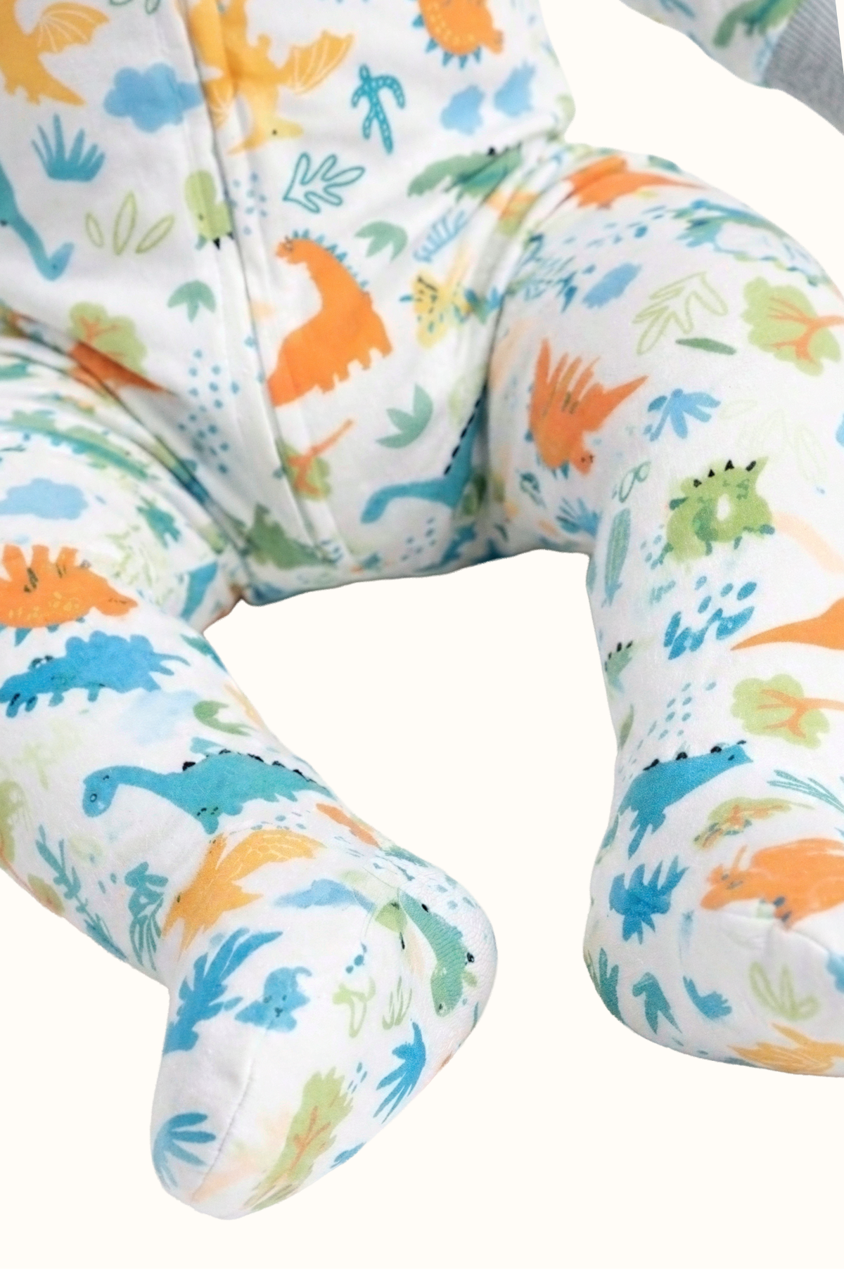 Pijama Fleece Bebe Enteriza Dinos