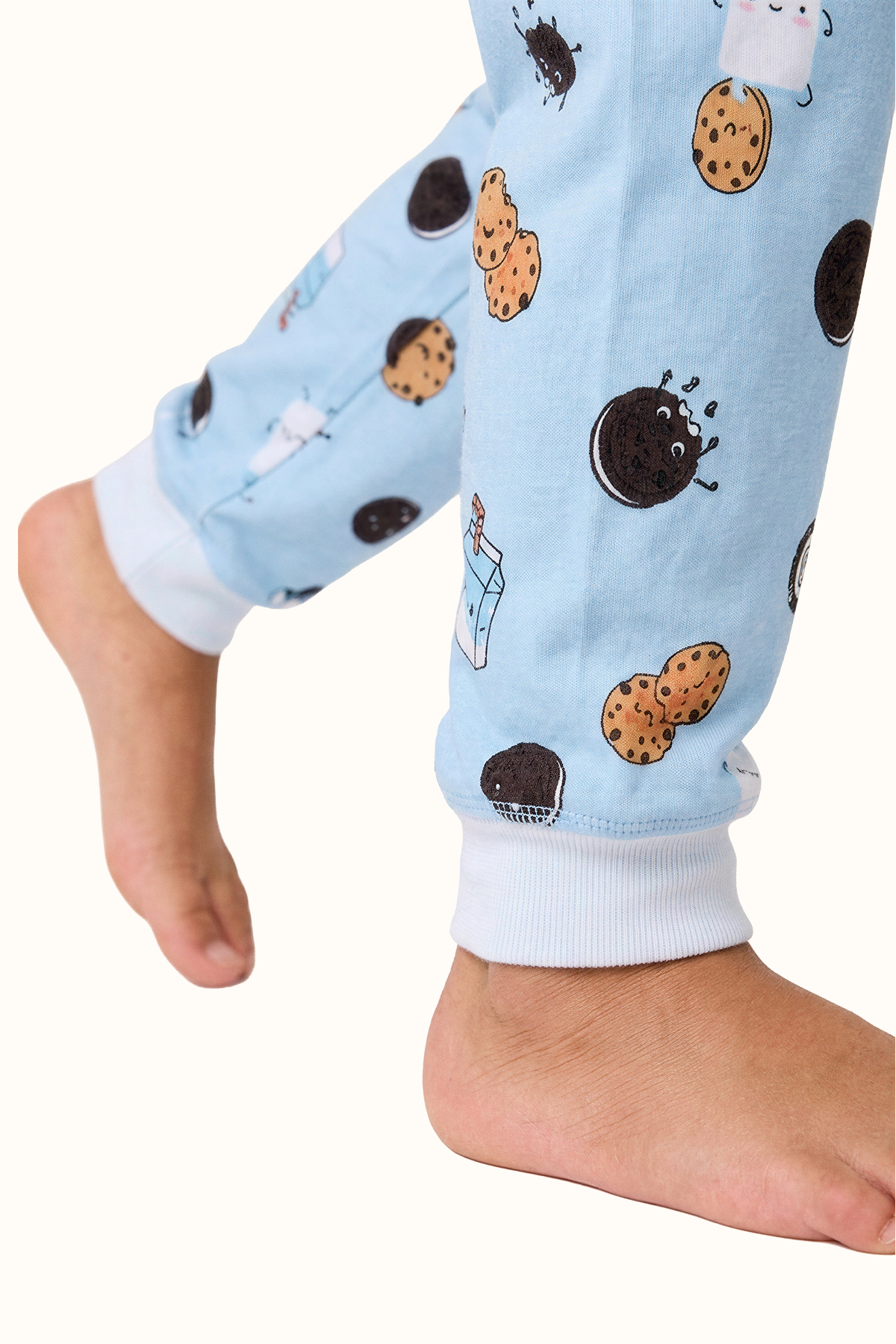 Pijama Niños Galletas Dos Piezas en Piel de Durazno