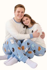 Pijama Adulto Galletas en Piel de Durazno Unisex