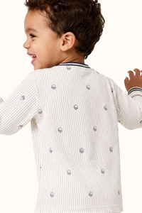 Pijama Rayas Bellota Algodón Niños Dos Piezas