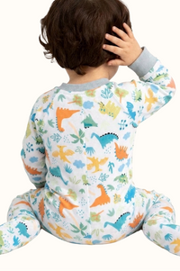 Pijama Fleece Bebe Enteriza Dinos