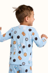 Pijama Niños Galletas Dos Piezas en Piel de Durazno