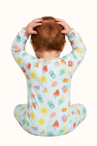 Pijama Algodón Bebe Enteriza Paletas