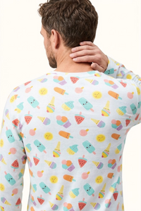 Pijama Algodón Paletas Hombre