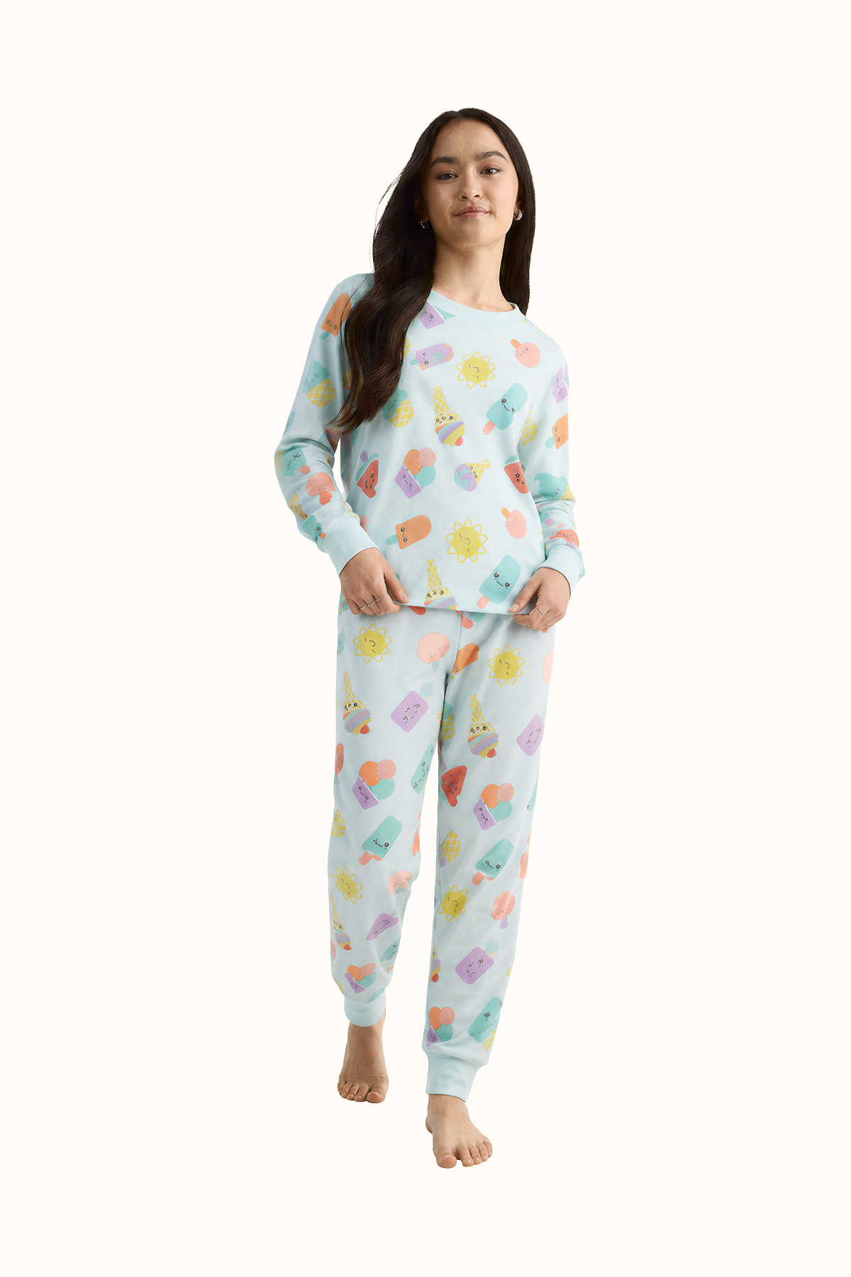 Pijama Teens Dos Piezas Paletas en Algodón