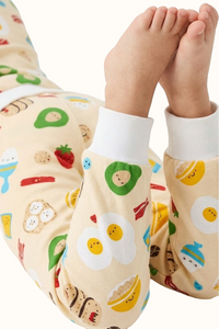 Pijama Fleece Niños Dos Piezas Desayunos