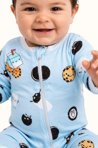 Pijama Bebe Enteriza Galletas en Piel de Durazno