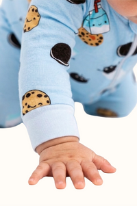 Pijama Bebe Enteriza Galletas en Piel de Durazno