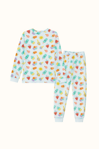 Pijama Algodón Niños Dos Piezas Paletas