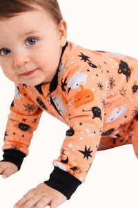 Pijama Fleece Bebe Enteriza Halloween