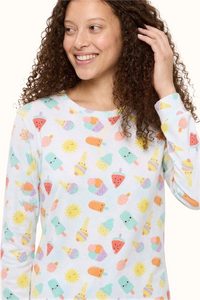 Pijama Algodón Paletas Mujer