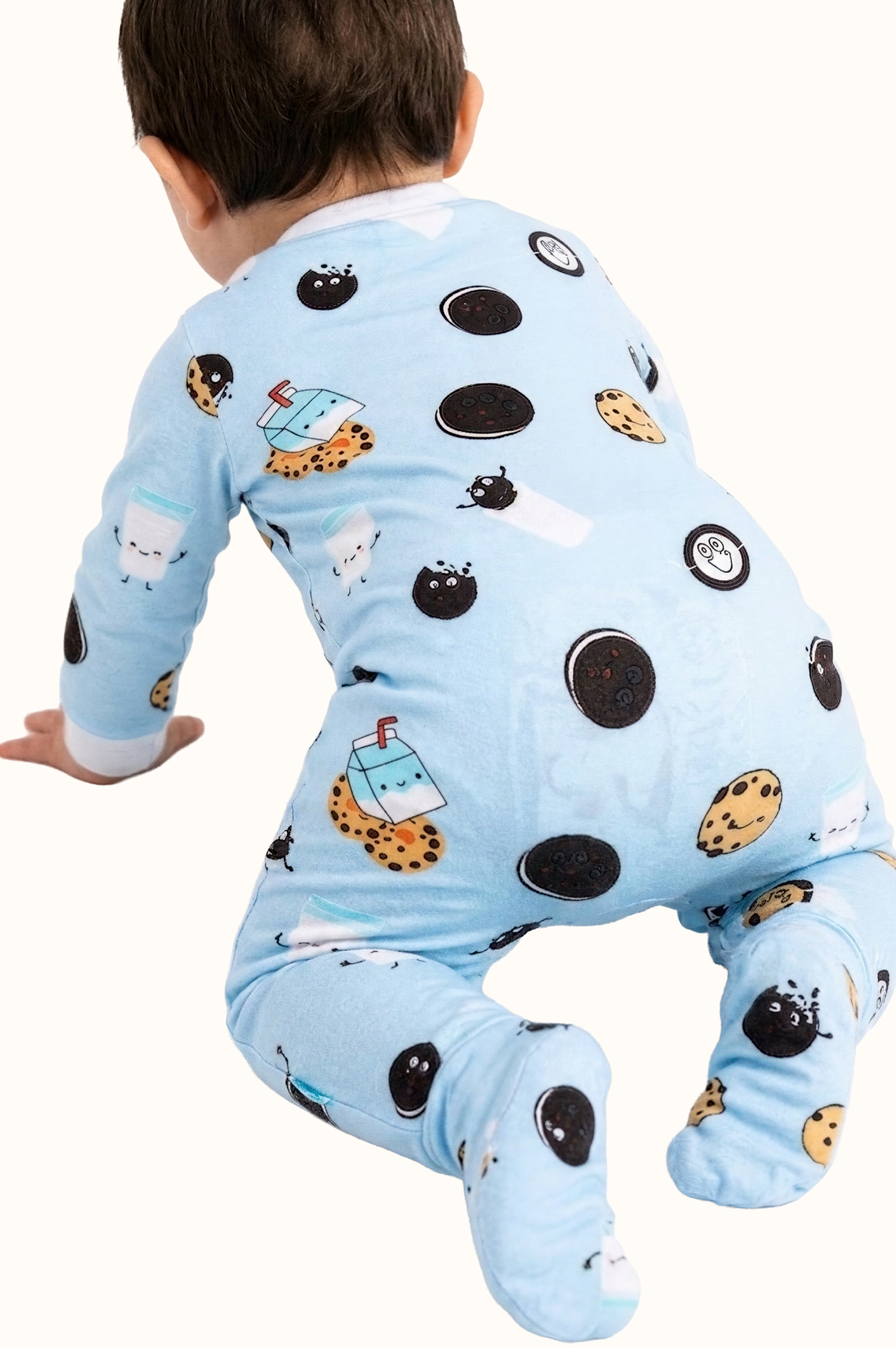 Pijama Bebe Enteriza Galletas en Piel de Durazno