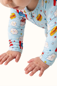 Pijama Bebe Enteriza Crispetas en Algodón