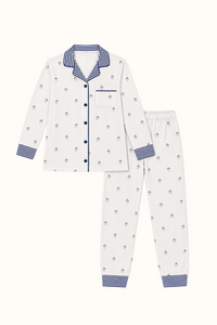 Pijama Adulto Rayas Bellota Algodón Dos Piezas
