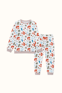 Pijama Fleece Niños Dos Piezas Bellotas