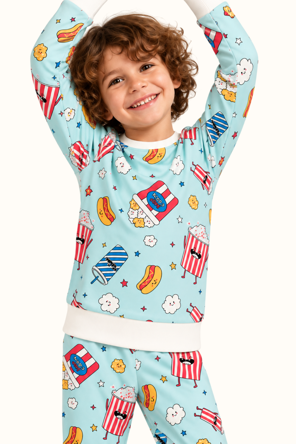 Pijama Fleece Niños Dos Piezas Crispetas