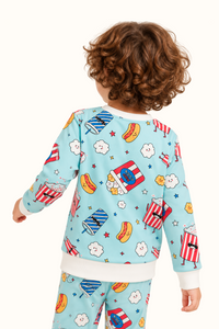 Pijama Fleece Niños Dos Piezas Crispetas
