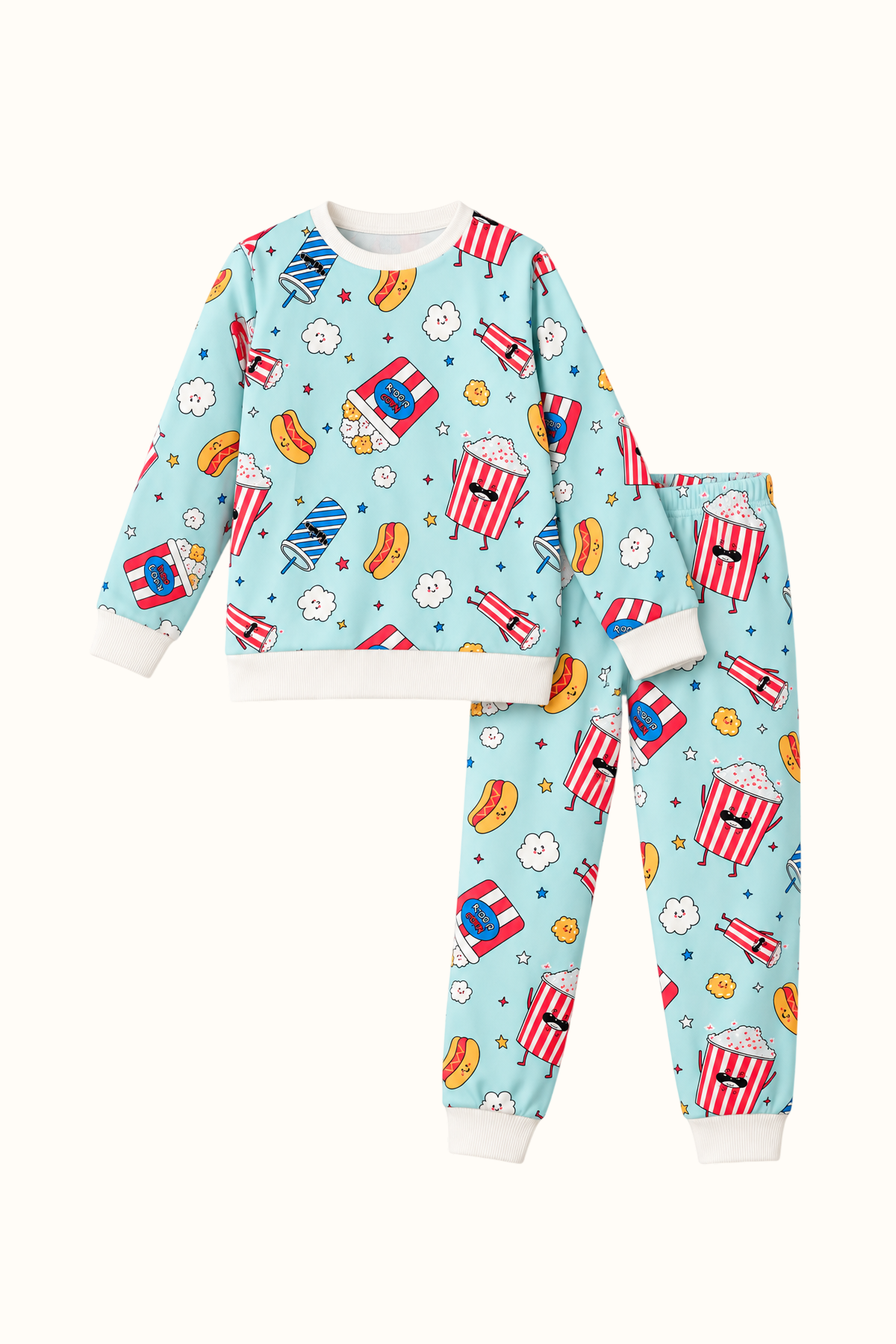 Pijama Fleece Niños Dos Piezas Crispetas