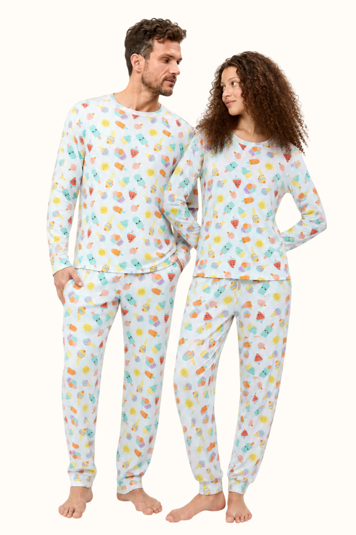 Pijama Algodón Paletas Hombre