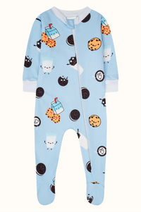 Pijama Bebe Enteriza Galletas en Piel de Durazno