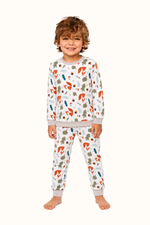 Pijama Fleece Niños Dos Piezas Bellotas