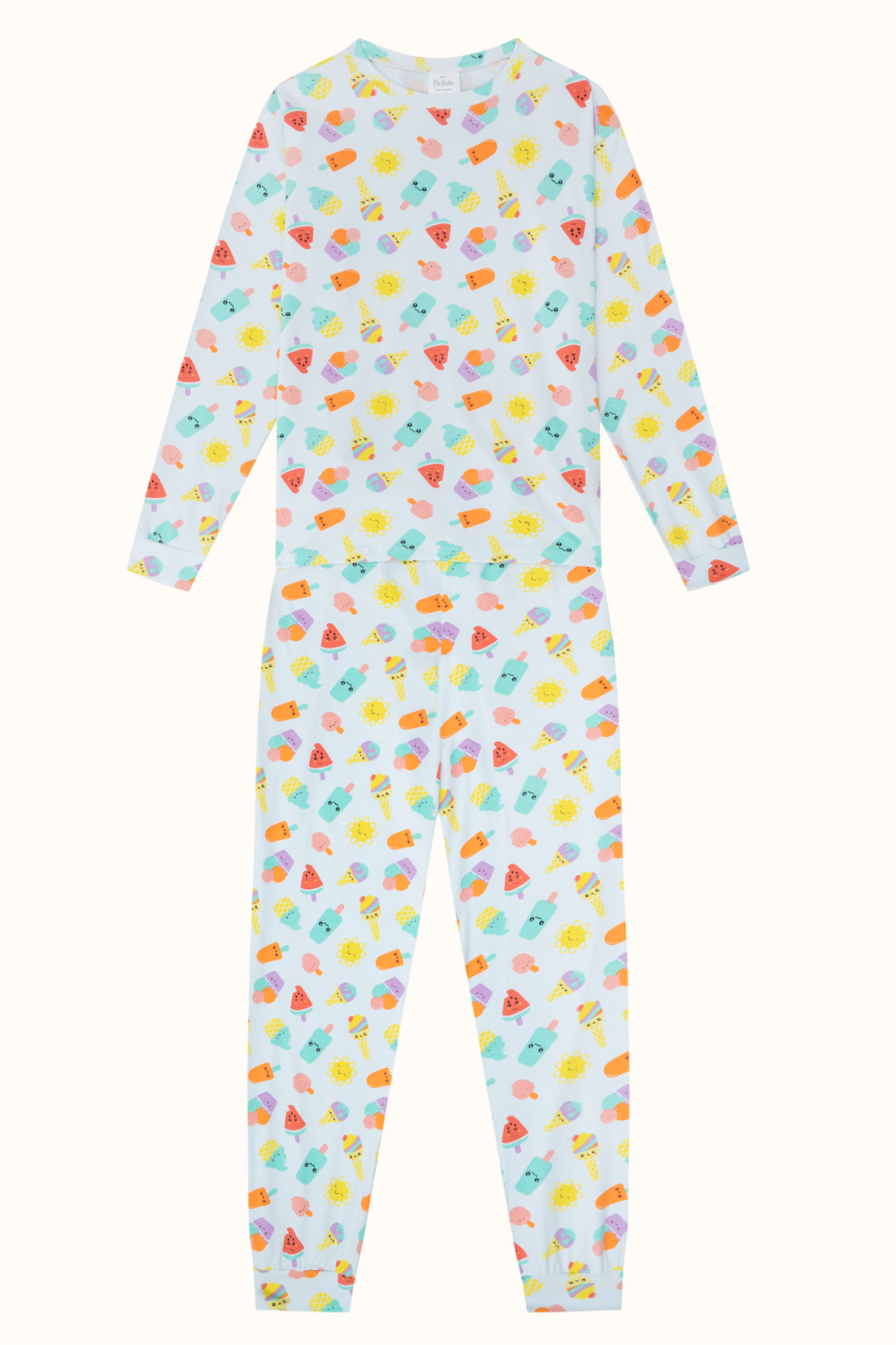 Pijama Algodón Paletas Mujer