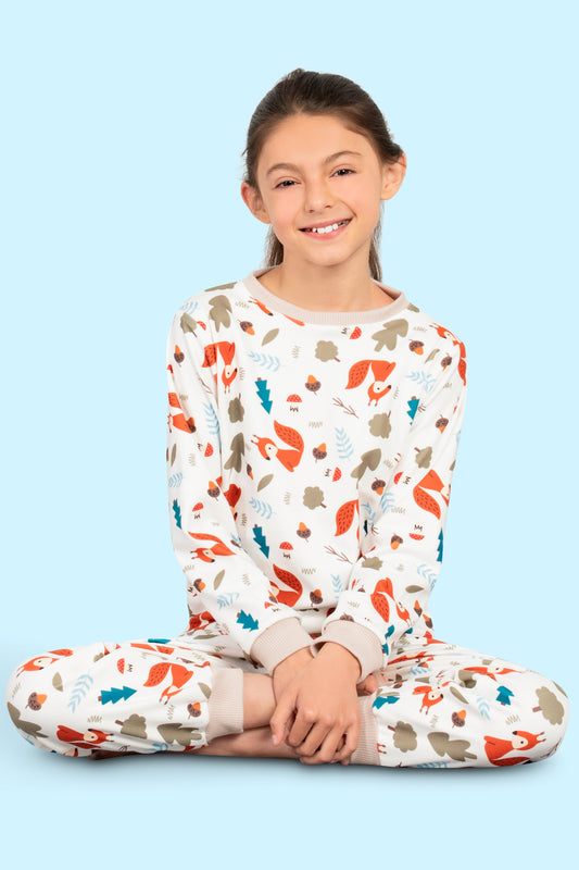 Pijama Fleece Niños Dos Piezas Bellotas
