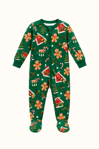 Pijama Enteriza Casita Jengibre En Piel de Durazno