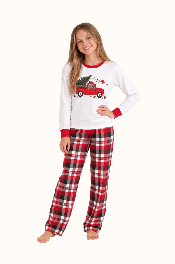 Pijama Teens Navidad de Siempre Algodón Dos Piezas