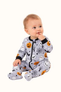 Pijama enteriza Piel de Durazno Niños Spooky Halloween