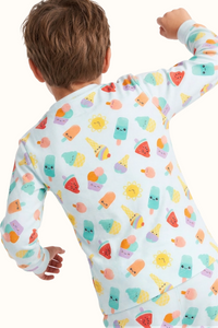 Pijama Paletas Algodón Niños Dos Piezas
