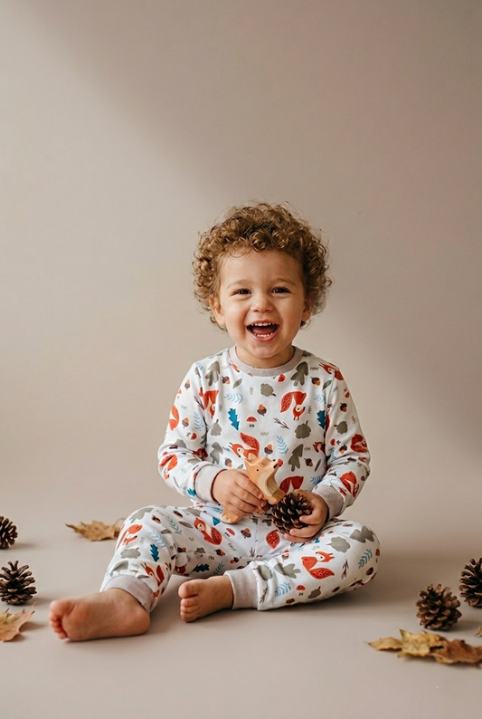 Pijama Fleece Niños Dos Piezas Bellotas