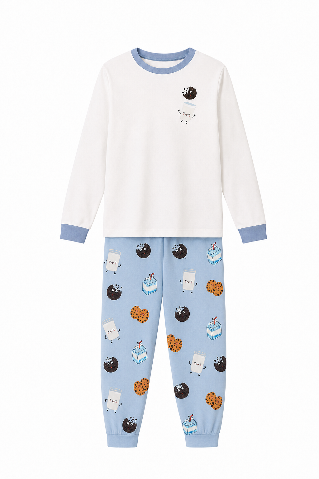 Pijama Adulto Galletas en Piel de Durazno Unisex