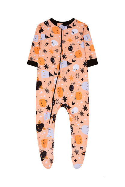 Pijama Fleece Bebe Enteriza Halloween