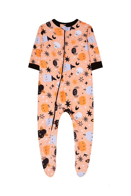 Pijama Fleece Bebe Enteriza Halloween