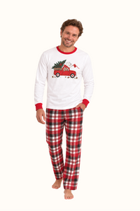 Pijama Navidad de Siempre Adulto Algodón Dos Piezas