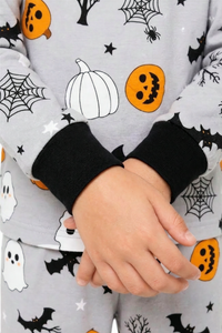 Pijama Piel de Durazno Niños Spooky Halloween