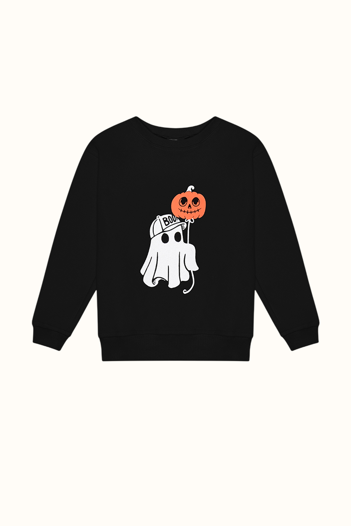 Saco Niños Fantasma Halloween Negro