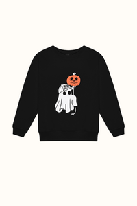 Saco Niños Fantasma Halloween Negro