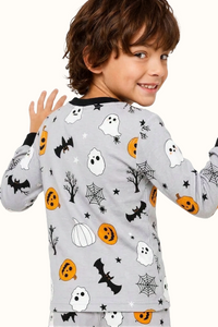 Pijama Piel de Durazno Niños Spooky Halloween