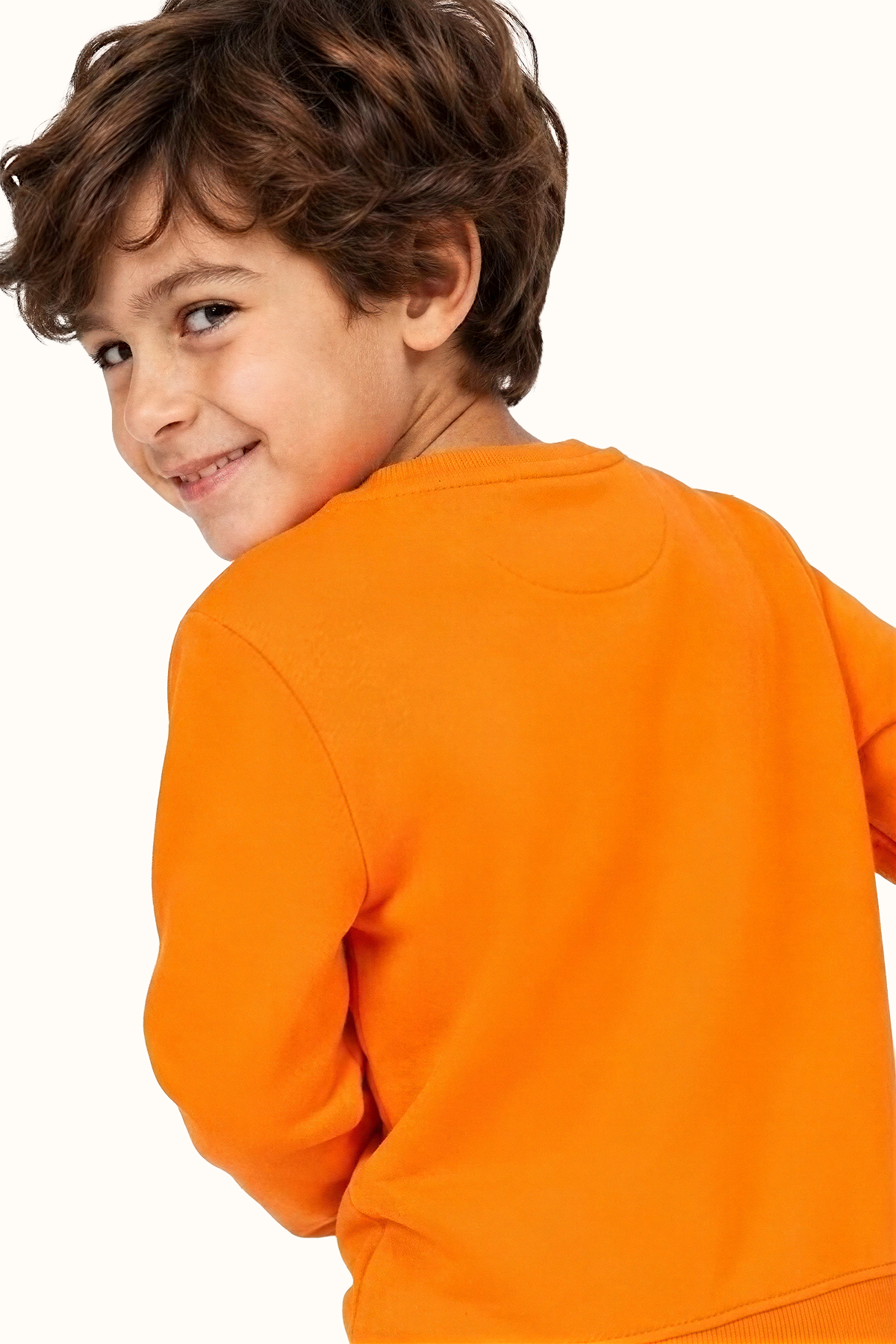 Saco Niños Calabazas Halloween Naranja