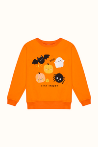 Saco Niños Calabazas Halloween Naranja
